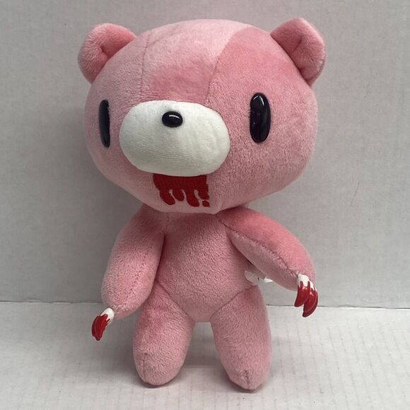 Pink GLOOMY BEAR The Naughty Grizzly 8” Plush Mori Chack CultureFly Anime - Picture 1 of 8